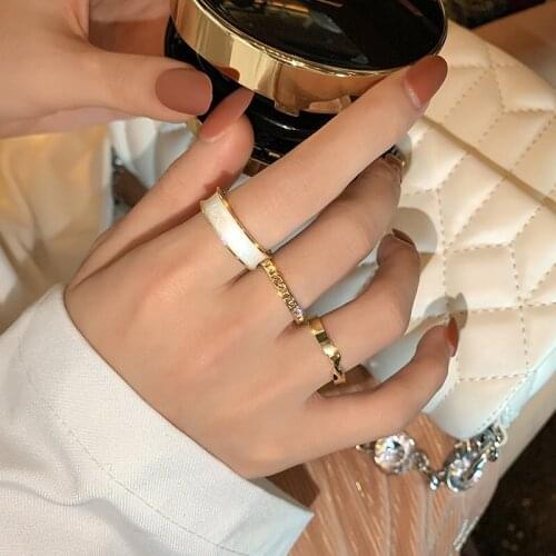 Ifkm White Rings