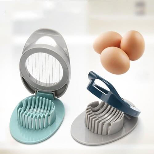 Multifunctional Egg Cutter Stainless Steel Cutting Egg Slicer Slicing Gadgets Egg Slicer Kitchen Cooking Tool