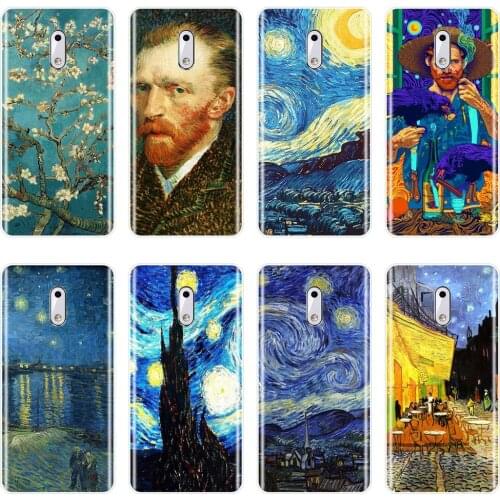 Van Gogh Painting Soft Phone Case For Nokia 7 Plus X6 Nokia2 Nokia3 Nokia5 Nokia6 Silicone Back Cover For Nokia 8 6 5 3 2 1