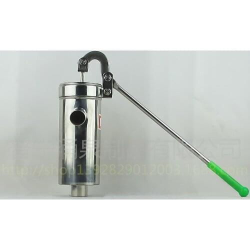 Straight tube stainless steel pump Well Hand Water distributor Well Oil pump