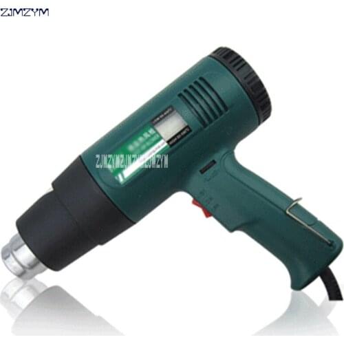 New F803-C Heat Gun Hot And Cold Digital Electronic Thermostat Industrial Hot Air Gun 220V 1600W 50-480 Degrees 250-500 l / min