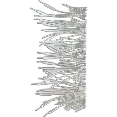 New Arrival 2021 Cattails Grass Die Cutting Dies Scrapbook Diary Decoration Stencil Embossing Template DIY Greeting Card