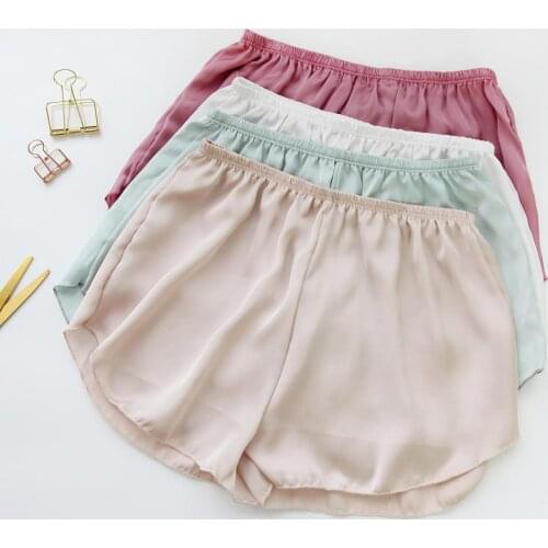 New arrival satin Safety Short loose Pants Women Spandex Summer Breathable Exposed Pants Underwear Under Skirt Short Tights