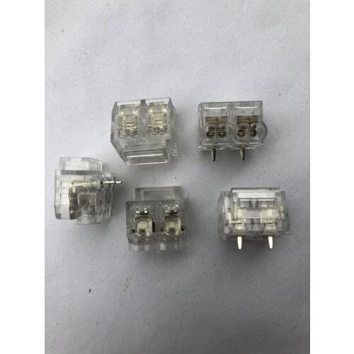 Original new 100% CS4001 Type 74697 plug and pull spring type terminal block 2pin to 4 hole
