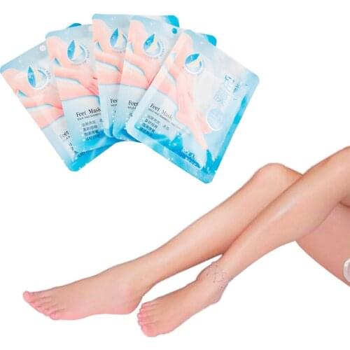 1pair=2pcs Feet Exfoliating Foot Mask for Legs Lavender Heels Magic Skin Peeling Dead Skin Feet Mask Socks for Pedicure