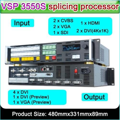 RGBlink VSP 3550S profession HD led video splicing processor of lager display screen