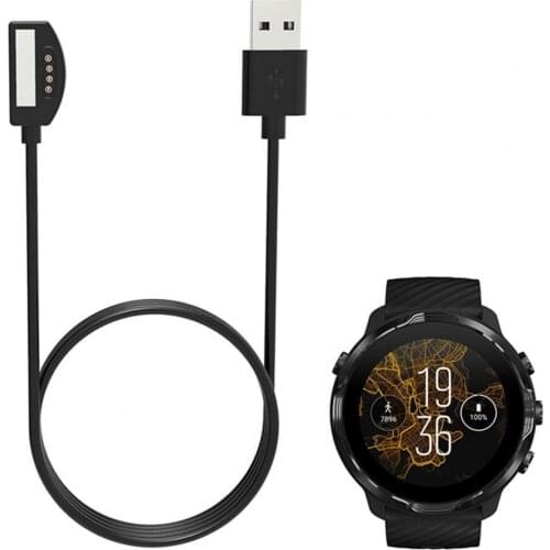 Smart Watch Charging Dock Magnetic Replacement 5V/1A USB Fast Charging Data Cable for Suunto 7 Chargers