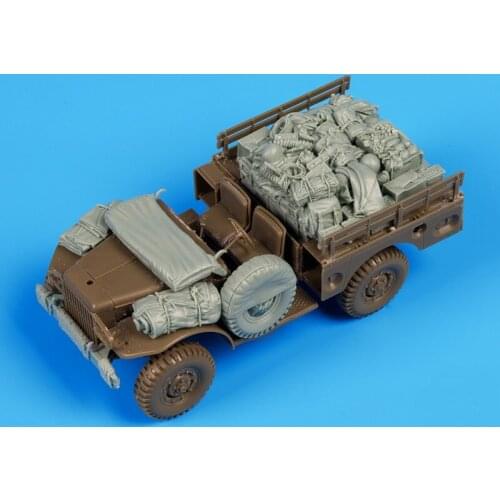 Resin Scenario Model U.S. Army Dodge Truck Modification 1:35