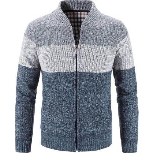 Sweater Men Autumn Winter Cardigan Sweater Coats Male Thick Mens Sweater Jackets Casual Knitwear blusa de frio masculino