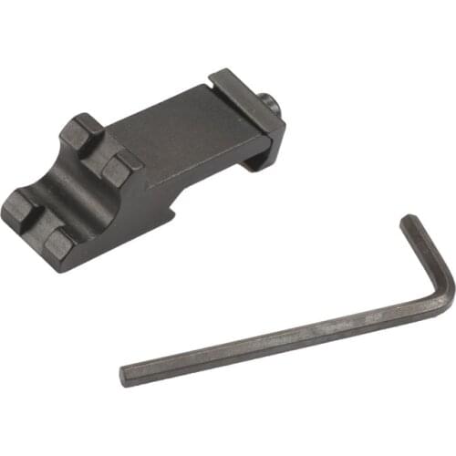 Tactical 45 Degree Angle Offset Side 20mm Picatinny Weaver Laser Scope Rail Mount For Hunting Rifle Caza