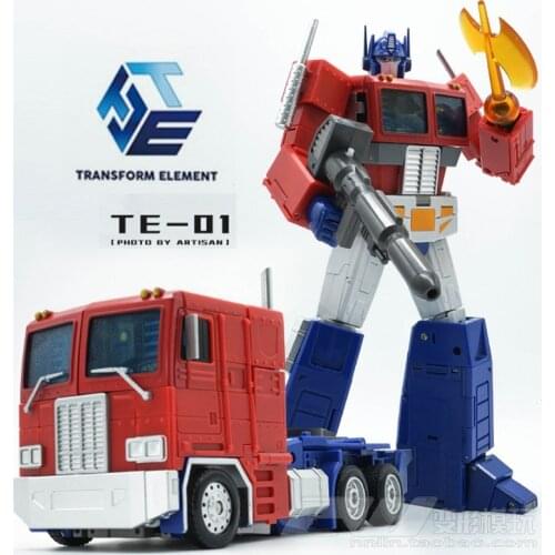 Transform Element TE01 TE-01 OP Commander Action Figure New Toy Double heads