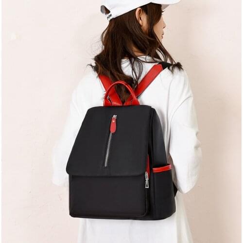 Women Waterproof School Bag Casual Teenager Girl Shoulder Bags Female Backpack New Female Backpack Fashion Oxford cloth Backpack