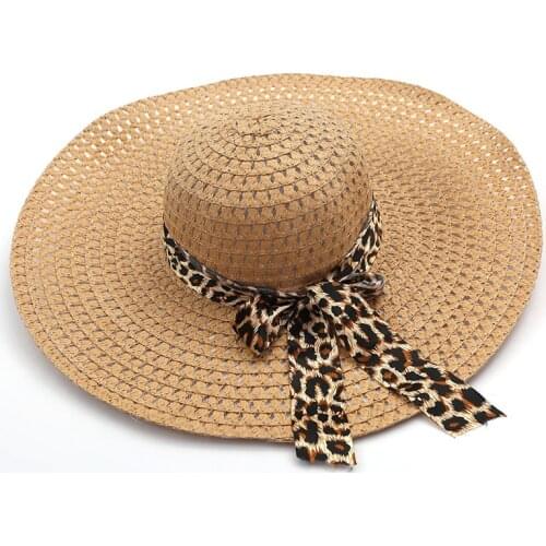 Women Girls Hollow Brim Summer Beach Sun Hat Straw Floppy Bohemia Cap Fashion Summer Sun Hat