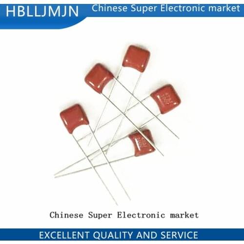 10PCS 100V473J 0.047UF 47NF Pitch 5mm 100V 473 CBB Polypropylene film capacitor