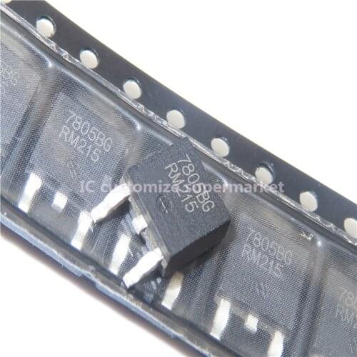 10PCS/LOT NWE 7805BG MC7805BDTRKG TO-252 5V 1A SMD Transistor
