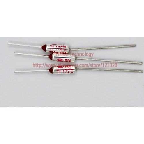 20pcs/lot) RY172 TF 172 Degree Celsius 172C 10A 250V Temperature Thermal Fuse