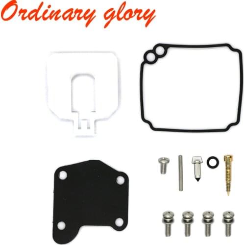 63V-W0093-00-00 Carburetor Repair Kit for Yamaha 2 Stroke 9.9HP 15HP Outboard Engine