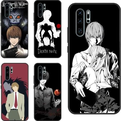 Kira Yagami Light Death Note For Huawei P30 Pro P40 P20 Lite P Smart Z 2021 Nova 5T Case For Honor 8X 9X 9S 10 X Lite