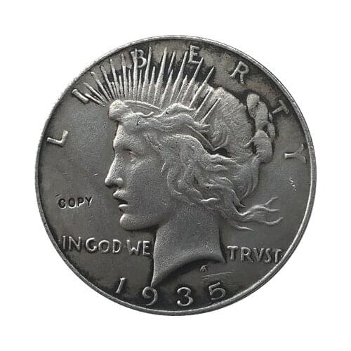 1935-S Peace Dollar COIN COPY