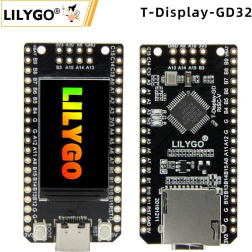 LILYGO® TTGO T-Display-GD32 GD32VF103CBT6 Main Chip ST7789 1.14 Inch IPS 240x135 Resolution Minimalist Development Board