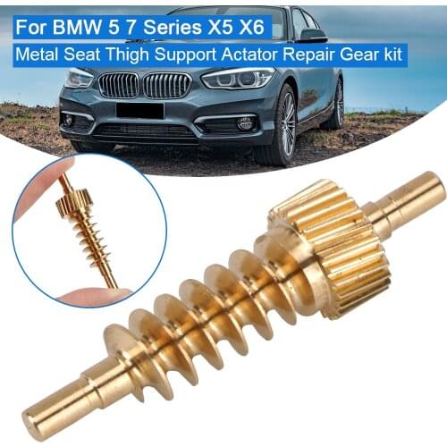 52107068045 Car Accessories Repair Metal Gear For BMW 5 7 Series X5 X6 Seat Thigh Support Actuator