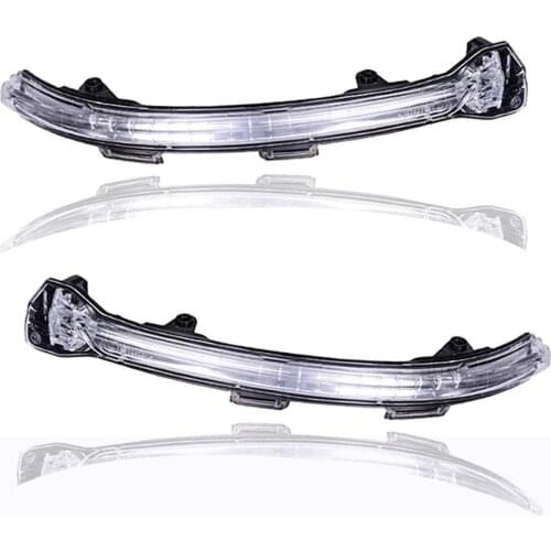 New LH+RH Side Turn Signal Mirror Assemble LED Indicator Lights For VW Golf 7 MK7 2014-2016