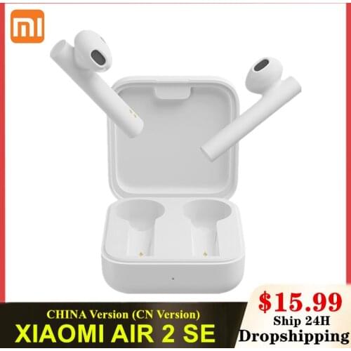 Original Xiaomi Air 2 SE Eeaphones TWS Wireless Bluetooth 5.0 Earphone AirDots 2SE Mi True Redmi Airdots S 2 Earbuds Air2 SE
