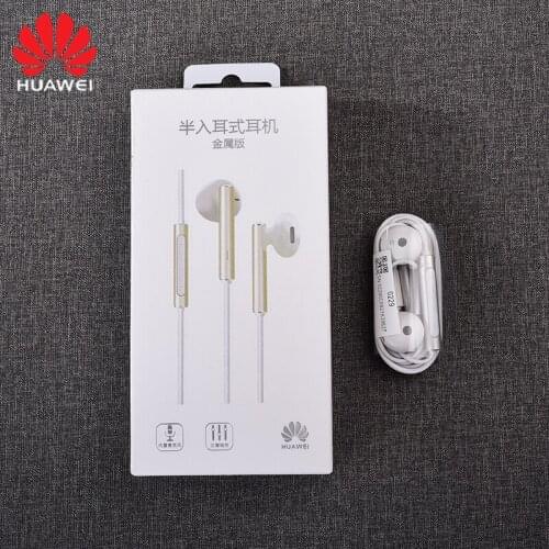 Original Huawei Honor AM116 Earphone Metal With Mic Wired Control For HUAWEI P7 P8 P9 Lite P10 Plus Honor 8 5X 6X Mate 7 8 9