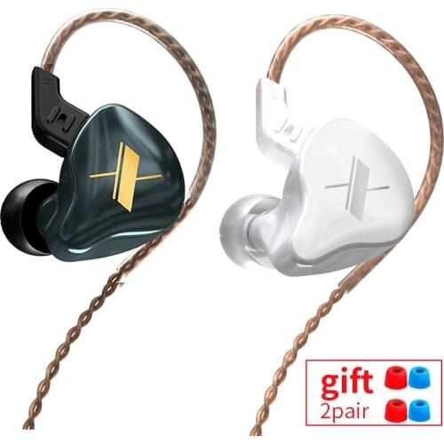 KZ EDX 1DD HIFI In Ear Earphone Monitor Headphones In Ear Earbuds Sport Noise Cancelling Headset KZ ZSX ZAX ZS10 PRO ZSN PRO ZSN