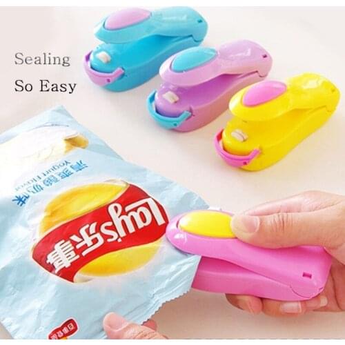 Portable Household Mini Sealing Machine Food Plastic Bag Travel Hand Pressure Sealing Machine Pulse Sealing Sealing Package