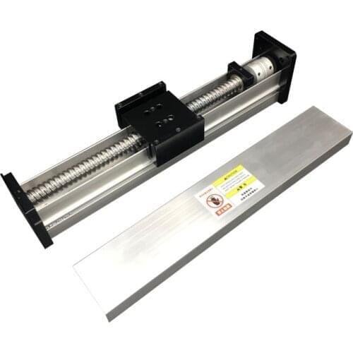 FCBX 1605 Precision Ball Single rai Screw Linear Guide Slide Linear Module Cross Installation Including 1*57 progressive motor