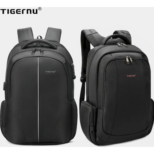 Only Russian Warehouse Fast Shipping Big Discount Clearance Tigernu 15.6inch Laptop Backpacks Men Women Shoulder & Crossbody Bag