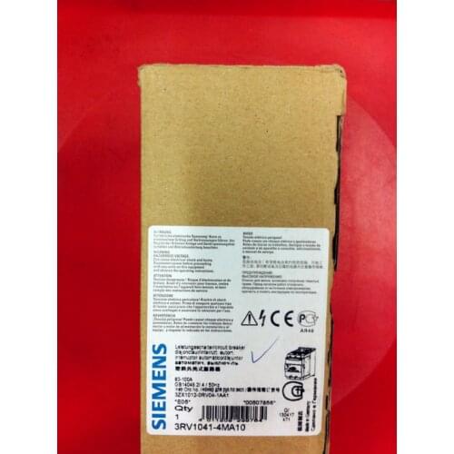 Siemens 3RV1041-4MA10 3RV10414MA10 80-100A Circuit Breaker -New