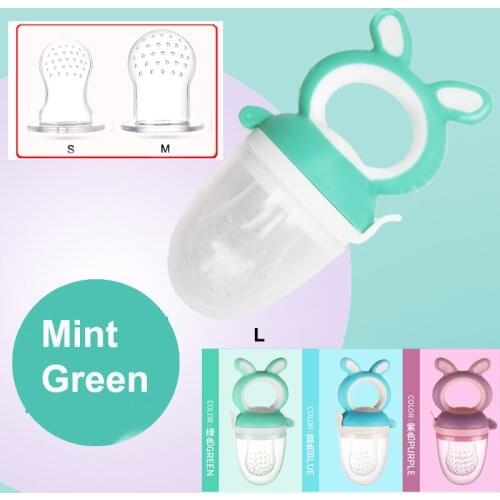 SiliconeBaby Fruit Vegetable Pacifier Food Chew Nibbler NippleTeether 1pc Infant S M L Strainer Net Meat Puree nippler Pacificer