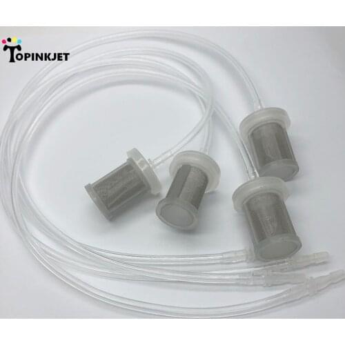 Inkjet printer sub ink tank filter for infiniti Wit-color Zhongye crystaljet printers solvent ink bottle filter