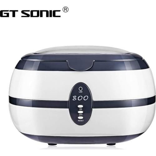 GTSONIC VGT-800 Ultrasonic Cleaner 600ml for jewelry watch Dentures Household Ultrasonic Baths markup brush cleaner