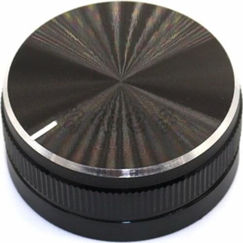 1 Pieces Aluminum Flower Shaft Knob Diameter 40mm Height 17mm Potentiometer Encoder Knob Gear Shaped Inner Hole 6mm