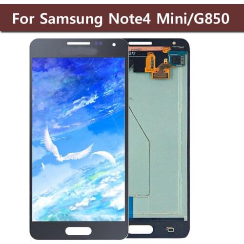 100% Tested Replacement LCD for Samsung Note 4 Mini Alpha G850 G850F G850M G850K LCD Display Digitizer Assembly