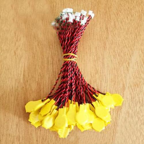 100pcs/Pack CR2032 2032 Battery Laptop Motherboard BIOS CMOS Battery With 2 pin Wire Disassemble Battery Factory Wholesale