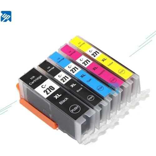 15PK PGI-270 CLI-271 compatible ink cartridges For canon MG5720 MG5721 MG5722 MG6820 MG6821 MG6822 TS6020 TS5020 printer PGI270