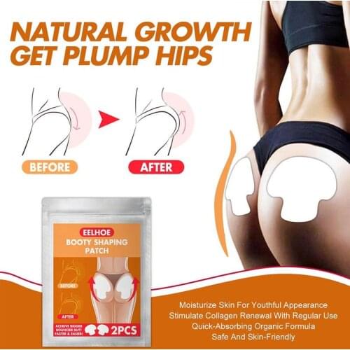 2Pcs/pair Beauty Butt Lift Shaping Patches Moisturizing Hip Lifting Buttock Essence Stickers Gentle Plant Extracts Sexy Woman