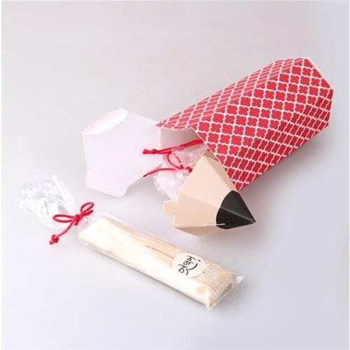 50PCS DIY Pencil Gift box Back to School Gifts Decor Baby Shower Candy Box Birthday Party Decor kid child lovely