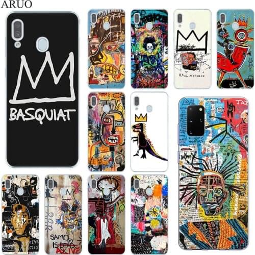 Jean Michel Basquiat Graffiti Art Phone Case For Samsung A72 A51 A71 A41 A31 A32 A42 A21S A11 A50 A70 A42 A52 A30 A40 A12 Cover