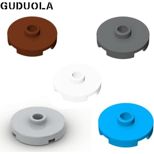 Guduola Special Tile 2 x 2 Round with Stud (18674) MOC Building Block DIY Educational Toys Parts 100pcs/LOT