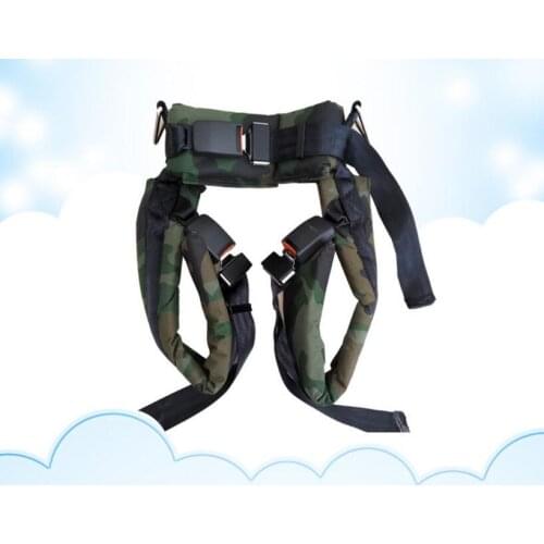 Camouflage color jumping trampoline harness,mobile bungee trampoline harness,4 in 1 bungee trampoline accessories