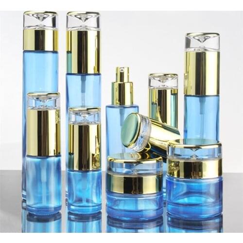 Spray Bottle Cosmetic Container Bottle Refillable Empty Bottle Cream Jar Emulsion Lotion Pump 20g 30g 50g 120ml 100ml 60ml 8Pcs