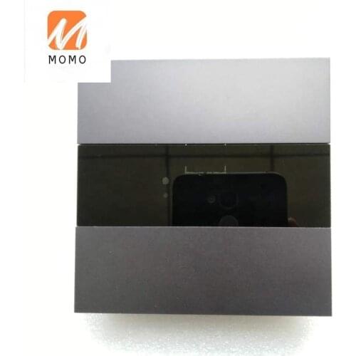 Metal Panel Touch Thermostat for KNX Smart Hotel Home Automation