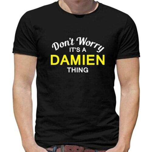 Don't Worry Its a DAMIEN Thing Mens T-Shirt - Surname - Custom - Name - Family