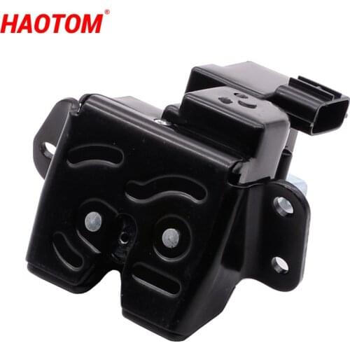 Car Tailgate Latch Lock Actuator Rear Trunk Lid Central For Hyundai 2013-2016 Santa Fe Sport Kia Soul EV 2014-2018 81230-3W000