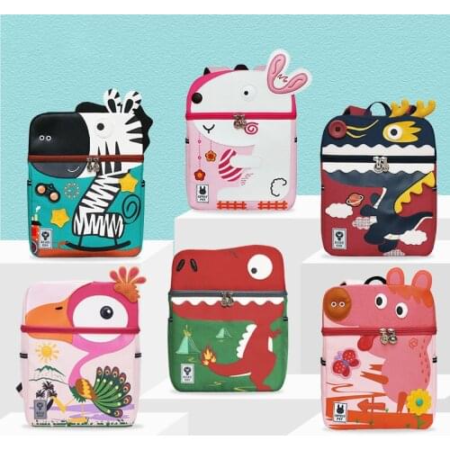 2021 New Kid Schoolbags 3D Cartoon 1-3-6 Years Old Kids Bag Cute Toddler School Boys Backpack Kindergarten Mochila Infantil